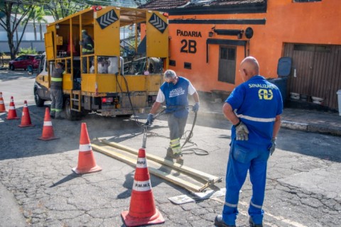 Prefeitura realiza mutirão de limpeza e revitalização do Distrito de Sabaúna