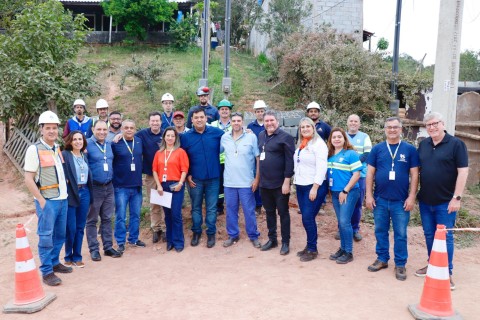 Prefeitura e Sabesp beneficiam 996 moradores do Jardim Brasil II com 249 ligações de água