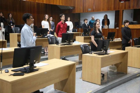Câmara Municipal abre inscrições para o Parlamento Estudantil 2025