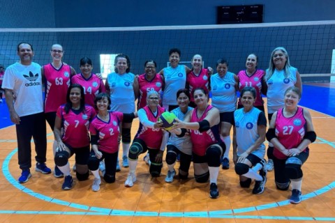 Mogi das Cruzes participa da Final Nacional da Superliga de Voleibol da Melhor Idade, no Mato Grosso